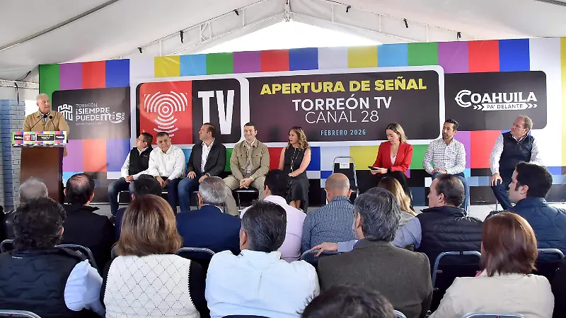 Formal inauguración de Torreón TV Canal 28